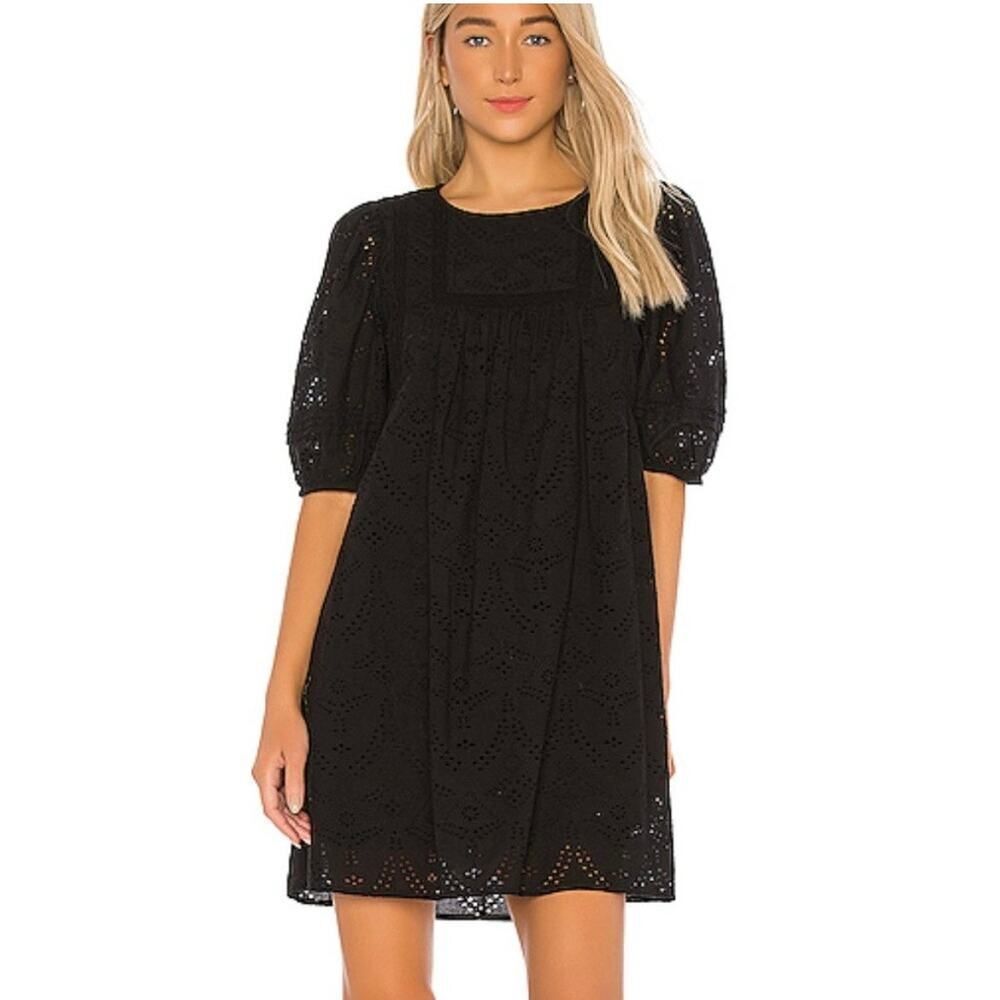 New Sanctuary Black Love Story Heirloom‎ Swing Dress Size Small